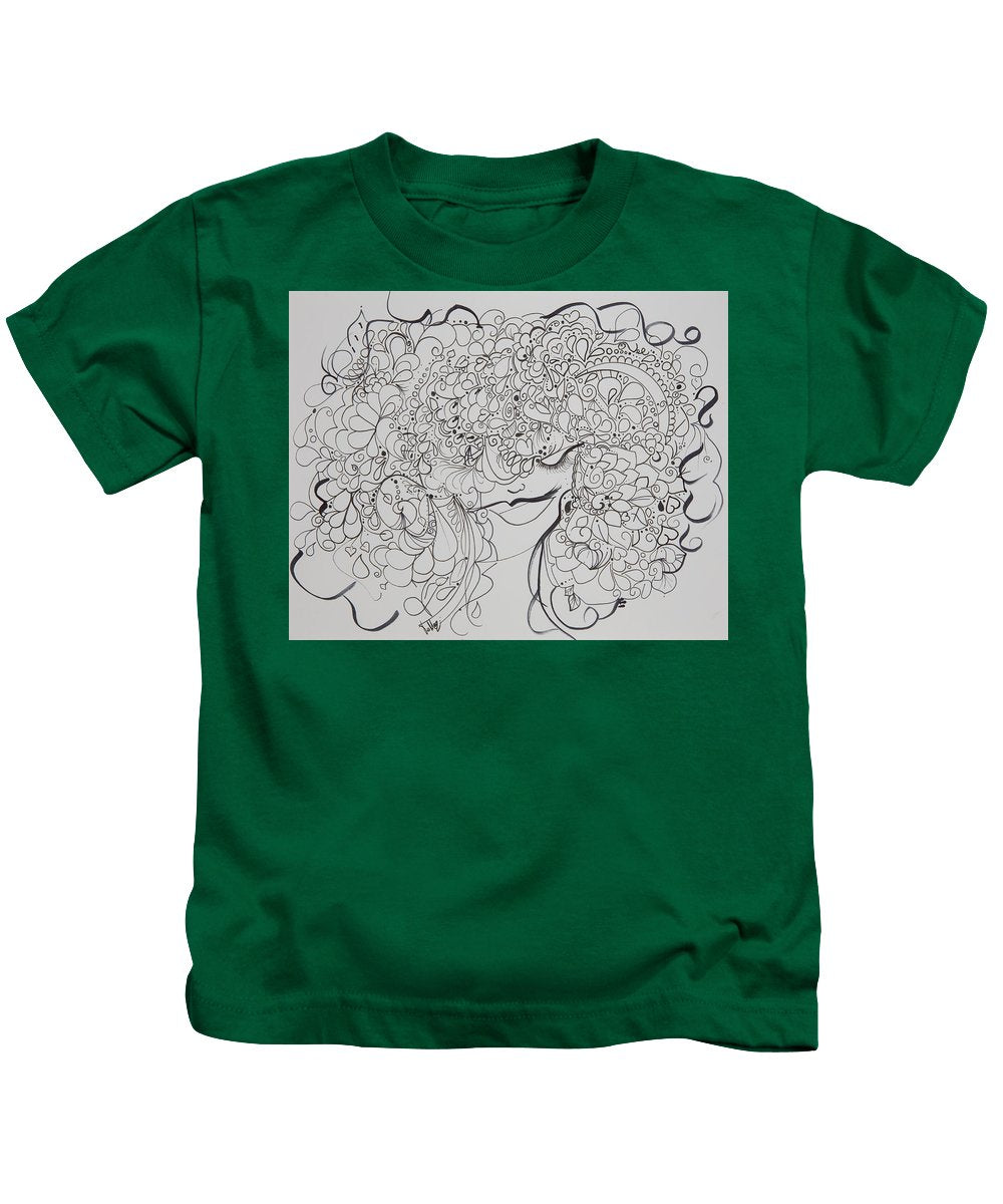 Swirls - Zentangle Collection  - Kids T-Shirt