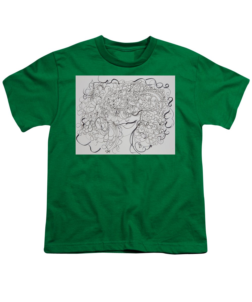 Swirls - Zentangle Collection  - Youth T-Shirt