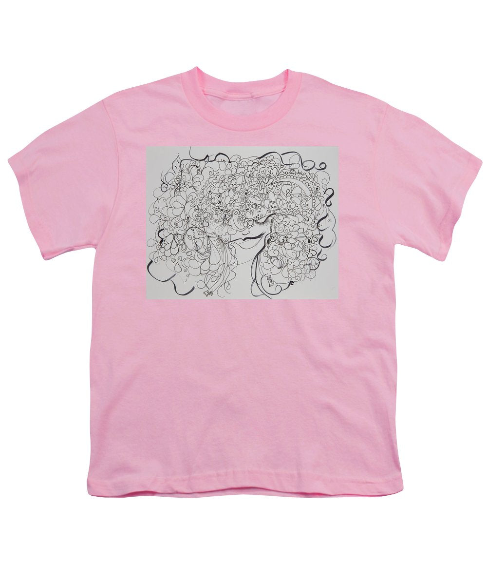 Swirls - Zentangle Collection  - Youth T-Shirt