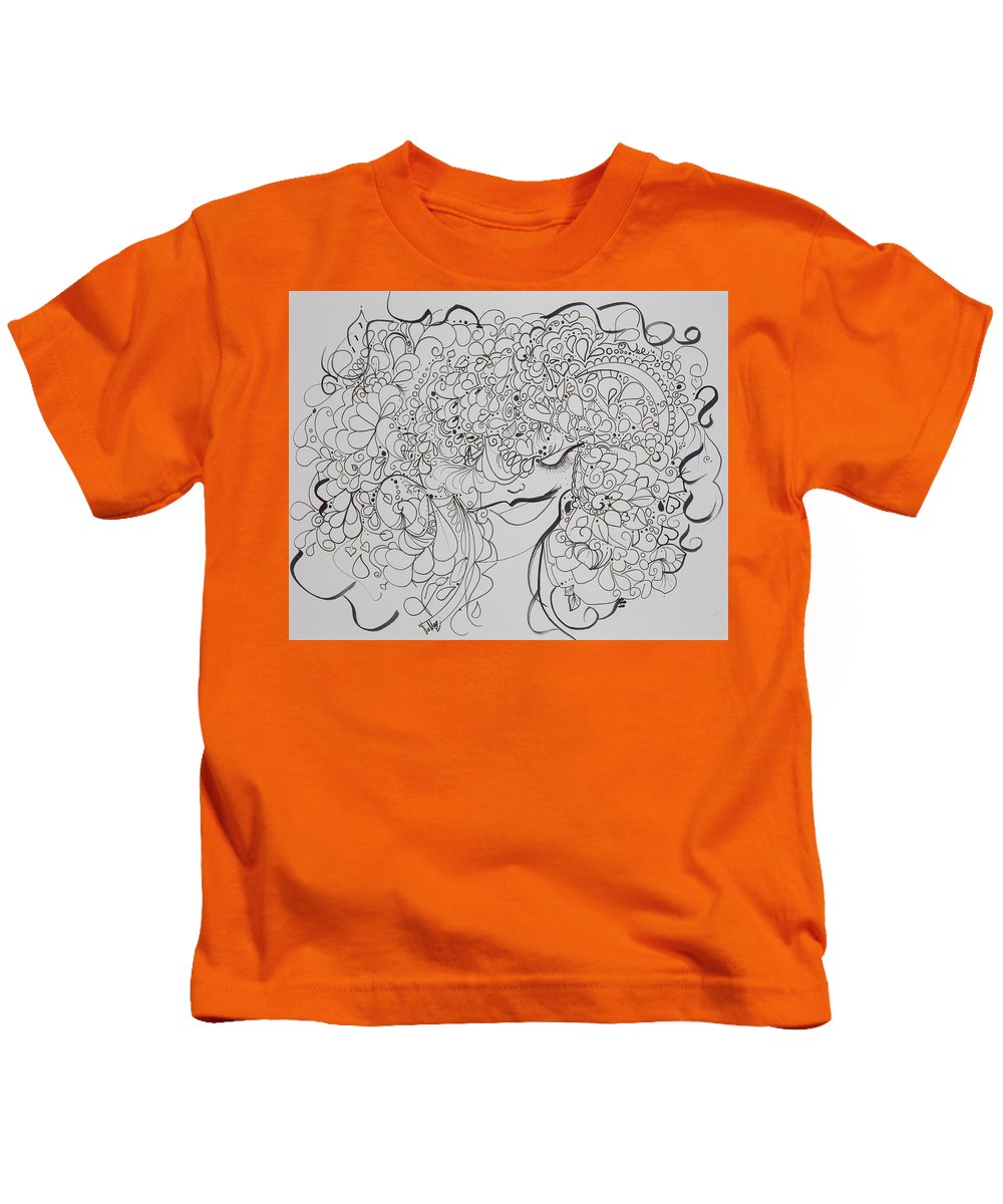 Swirls - Zentangle Collection  - Kids T-Shirt