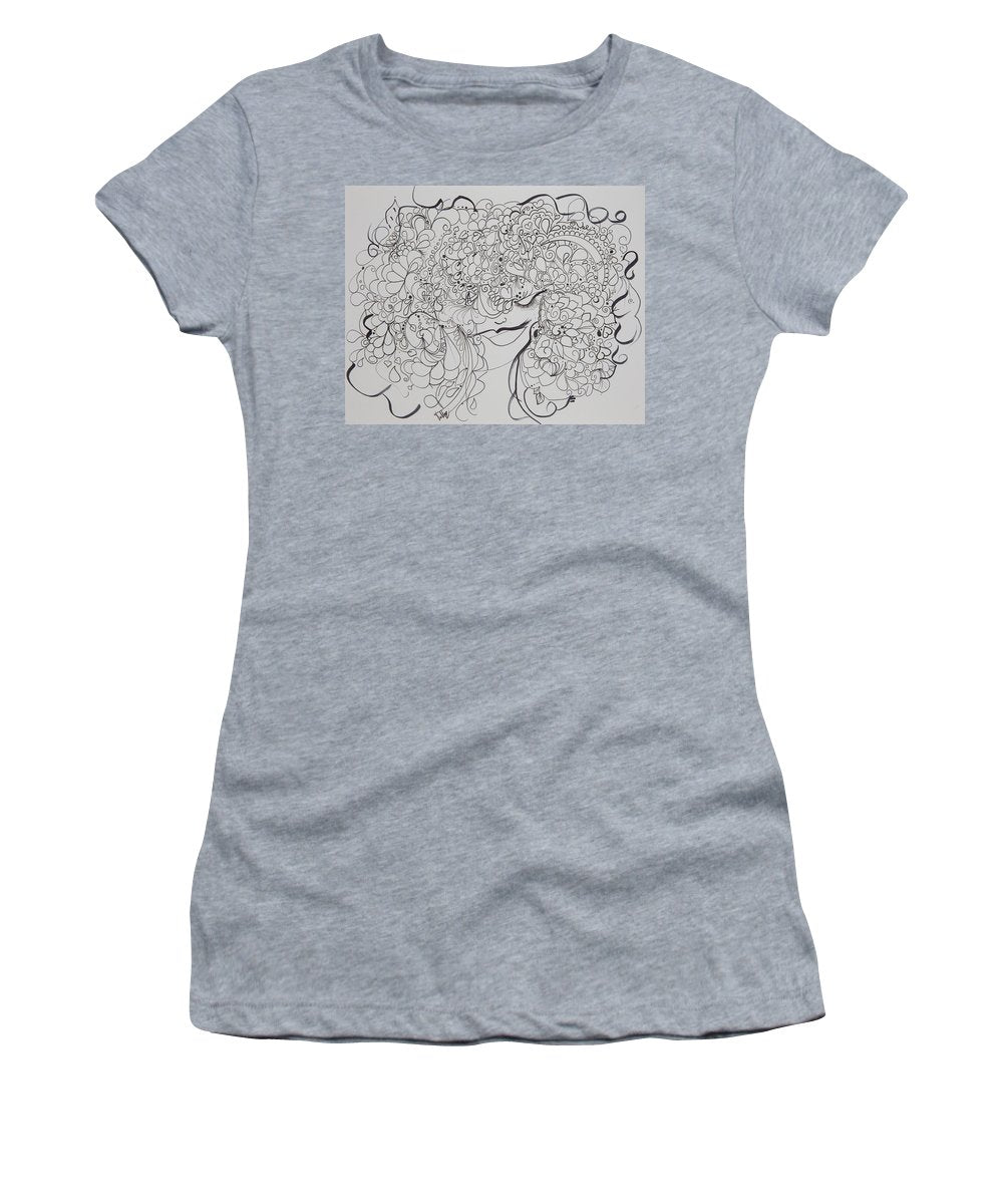 Swirls - Zentangle Collection  - Women's T-Shirt