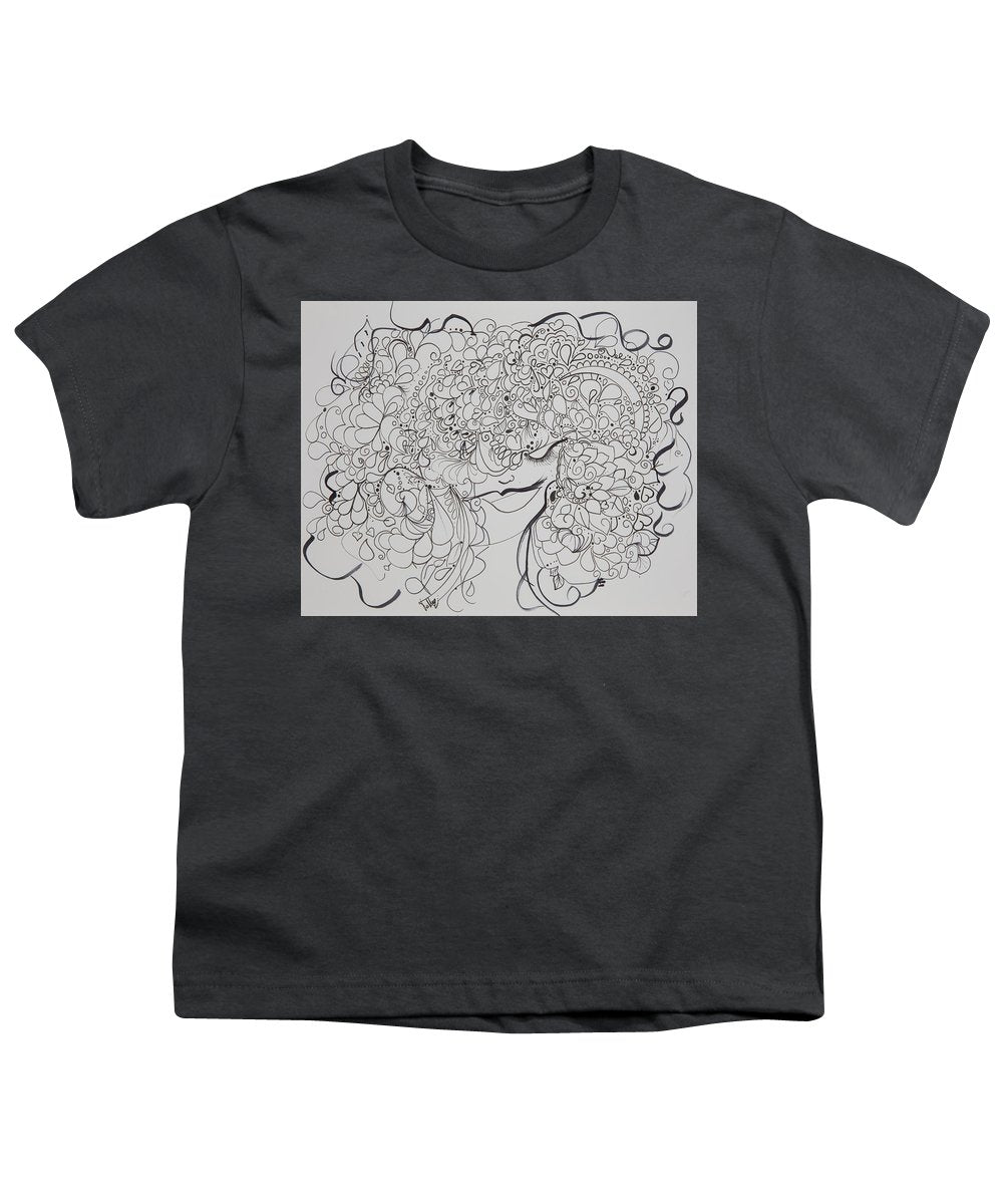 Swirls - Zentangle Collection  - Youth T-Shirt