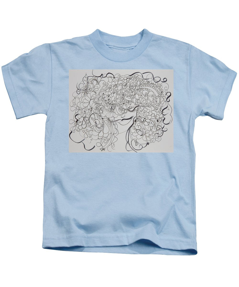 Swirls - Zentangle Collection  - Kids T-Shirt