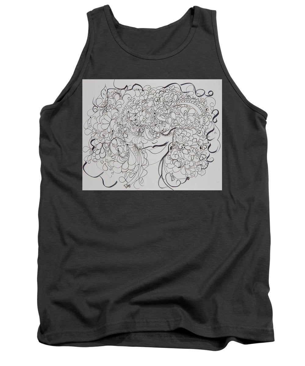 Swirls - Zentangle Collection  - Tank Top