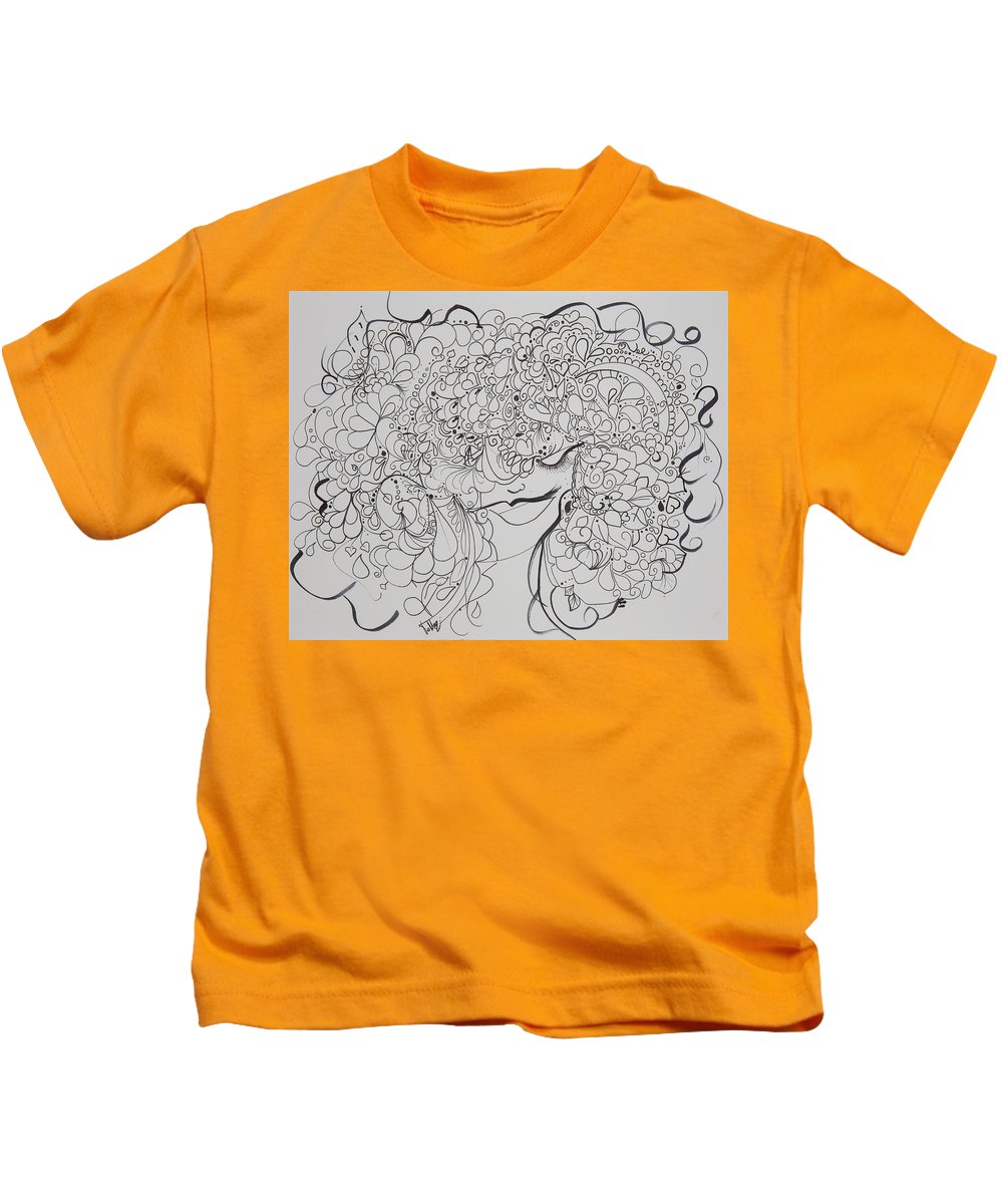 Swirls - Zentangle Collection  - Kids T-Shirt