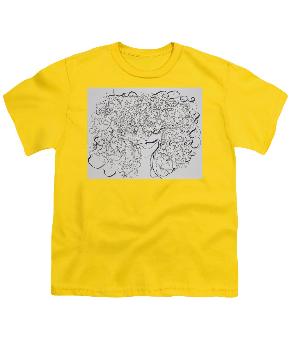 Swirls - Zentangle Collection  - Youth T-Shirt