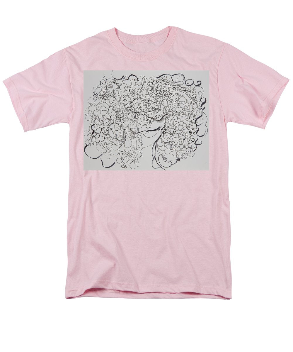 Swirls - Zentangle Collection  - Men's T-Shirt  (Regular Fit)