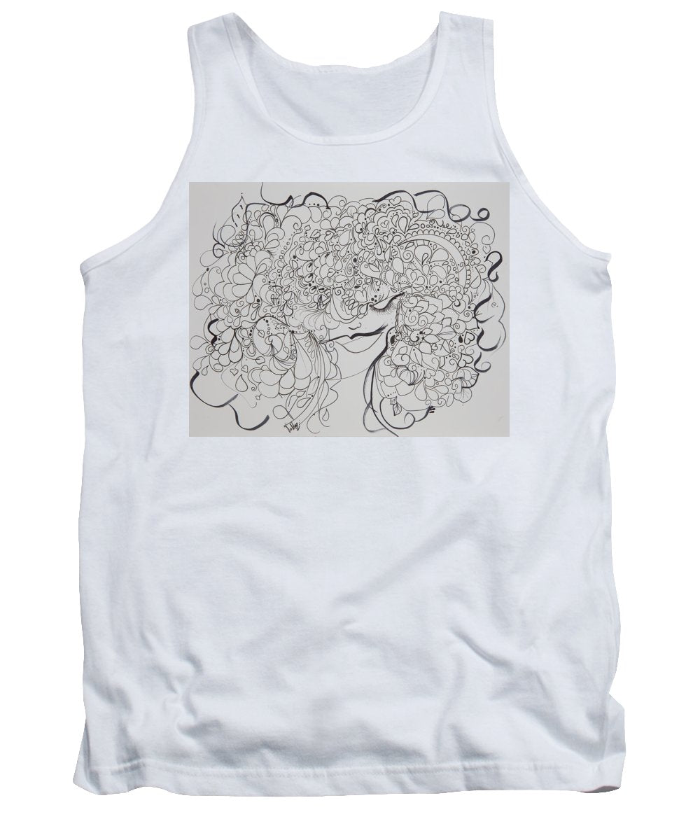 Swirls - Zentangle Collection  - Tank Top