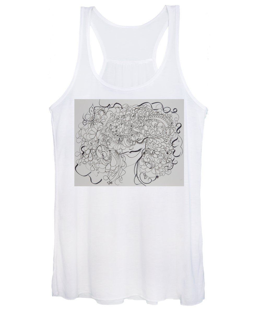 Swirls - Zentangle Collection  - Women's Tank Top