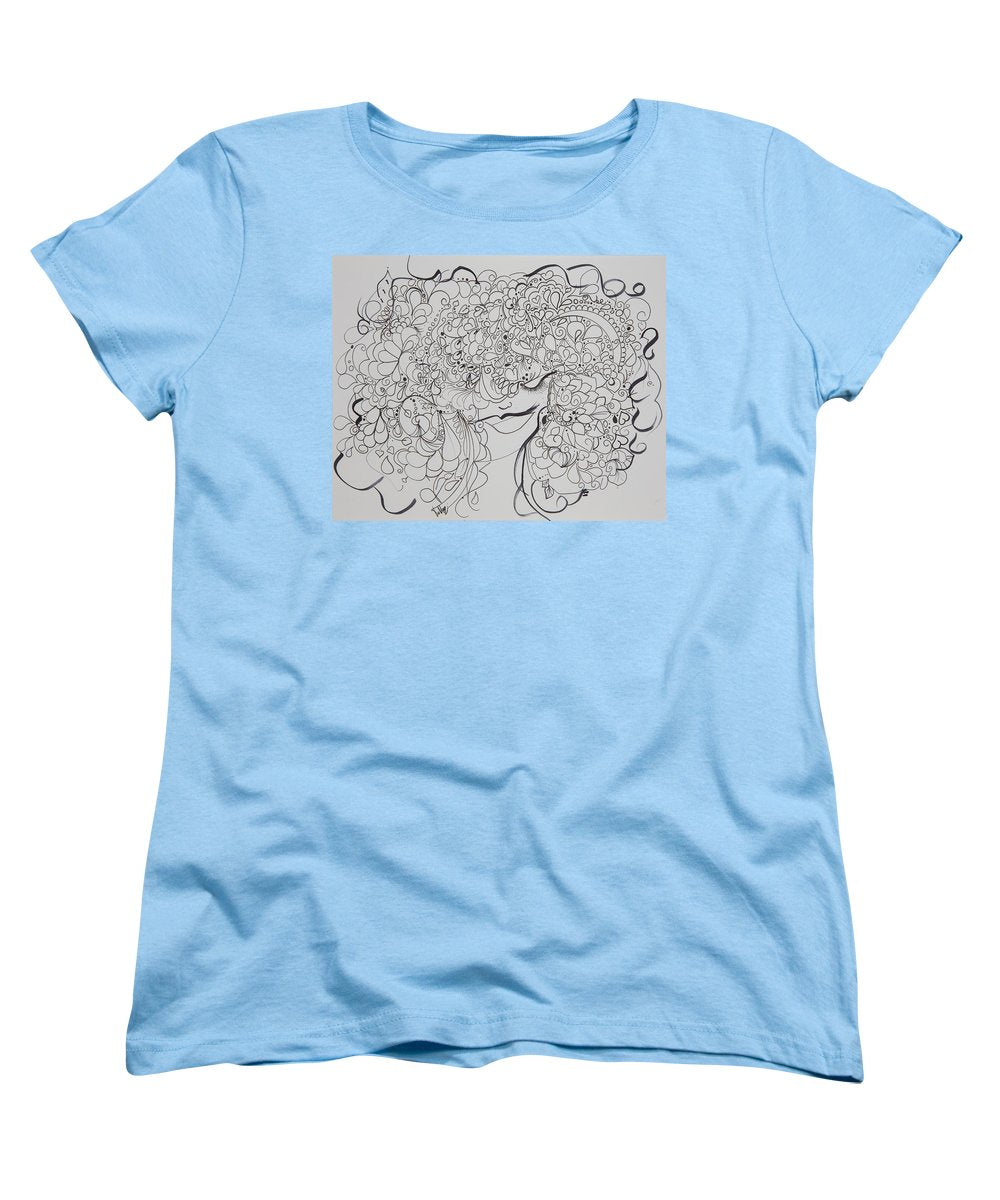 Swirls - Zentangle Collection  - Women's T-Shirt (Standard Fit)