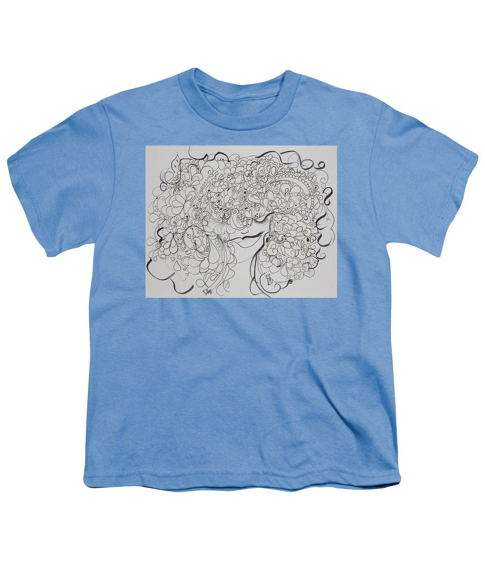 Swirls - Zentangle Collection  - Youth T-Shirt