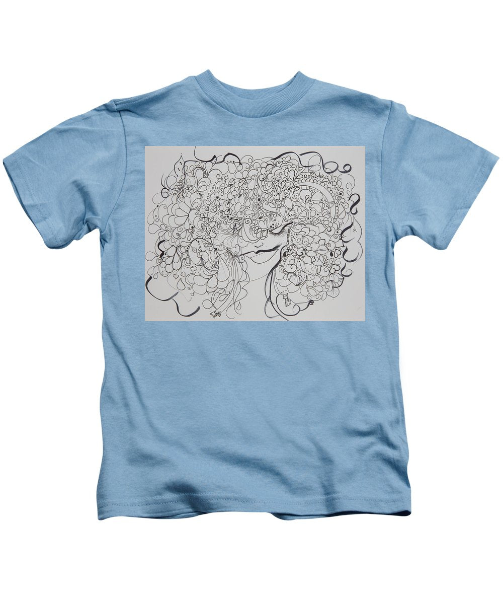 Swirls - Zentangle Collection  - Kids T-Shirt