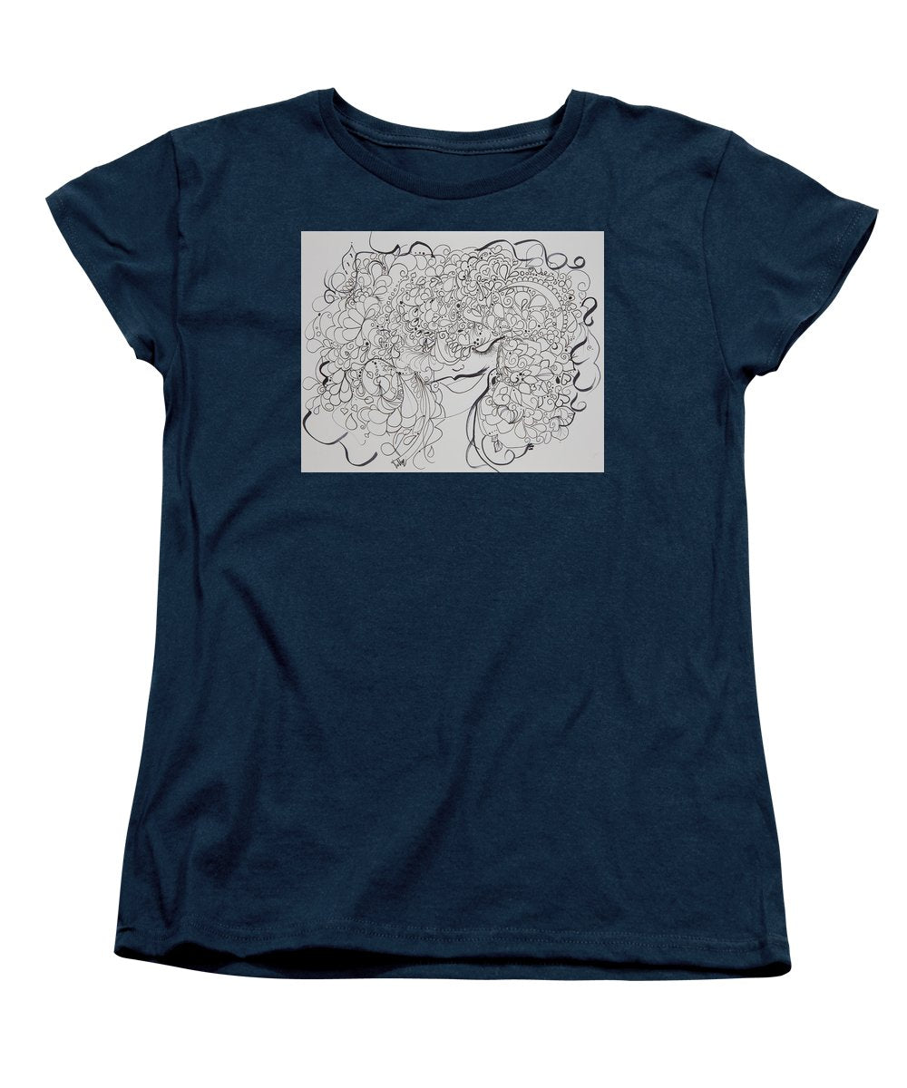 Swirls - Zentangle Collection  - Women's T-Shirt (Standard Fit)