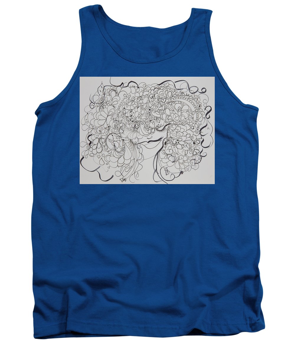 Swirls - Zentangle Collection  - Tank Top