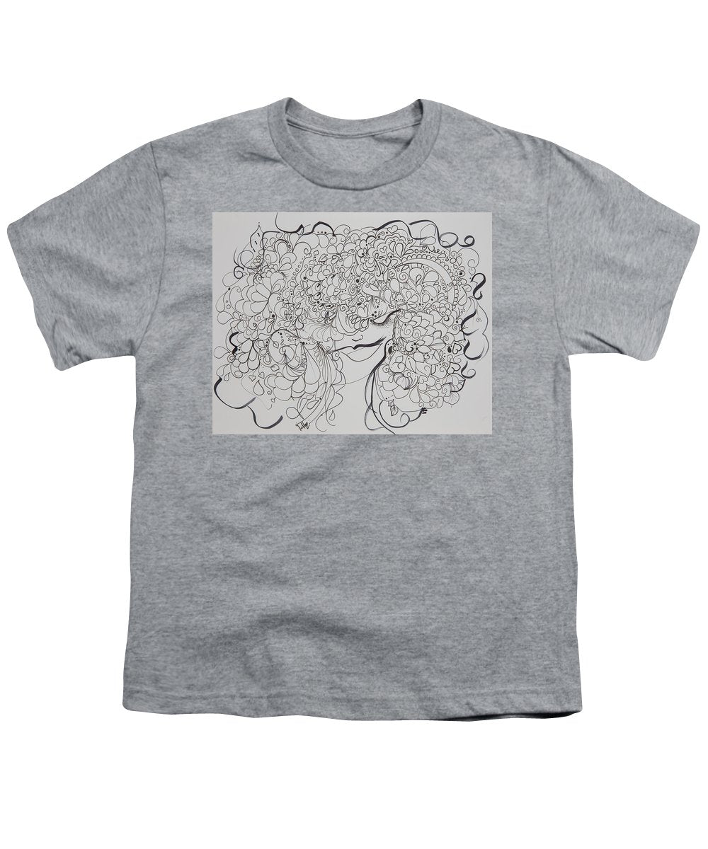 Swirls - Zentangle Collection  - Youth T-Shirt