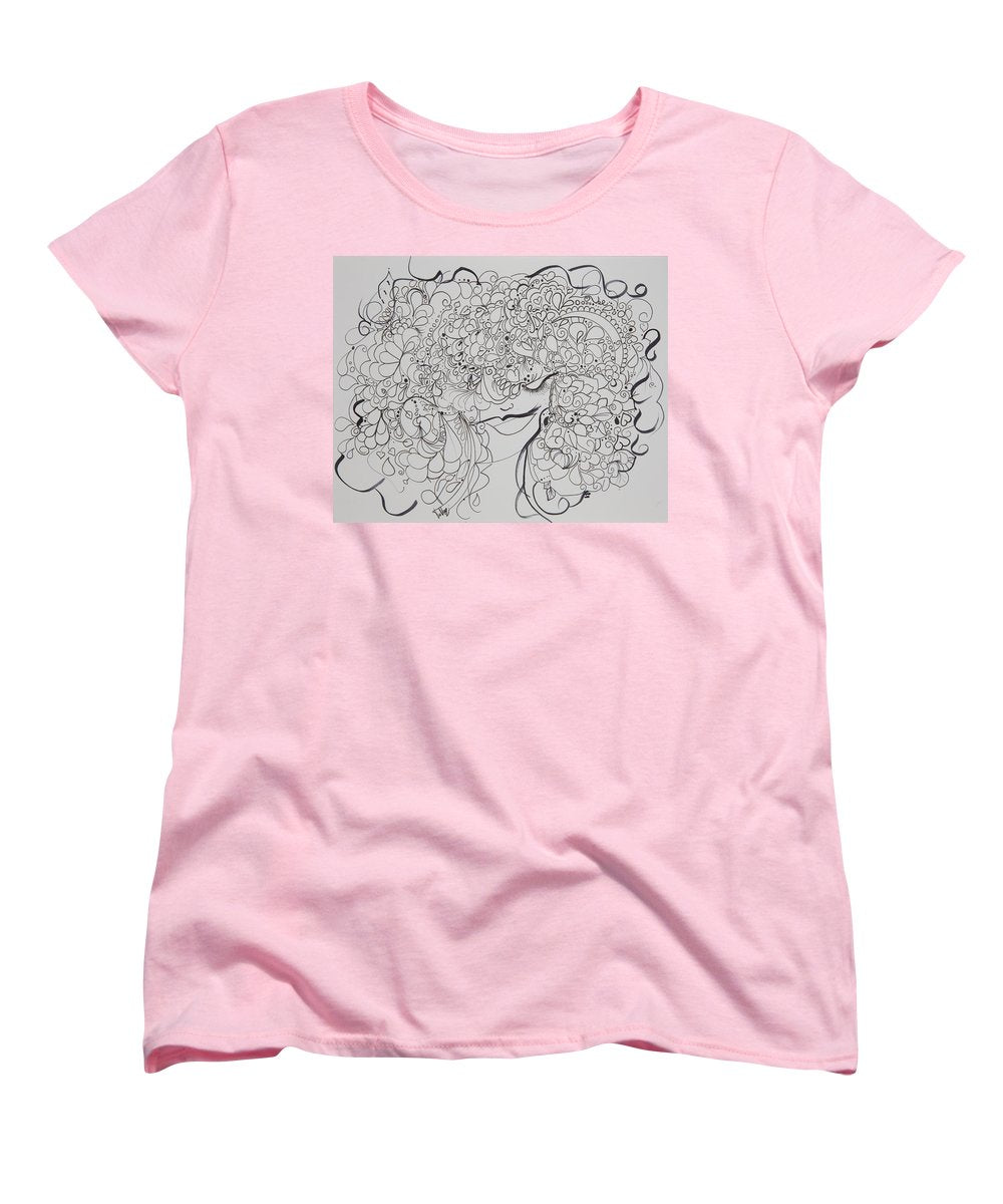 Swirls - Zentangle Collection  - Women's T-Shirt (Standard Fit)