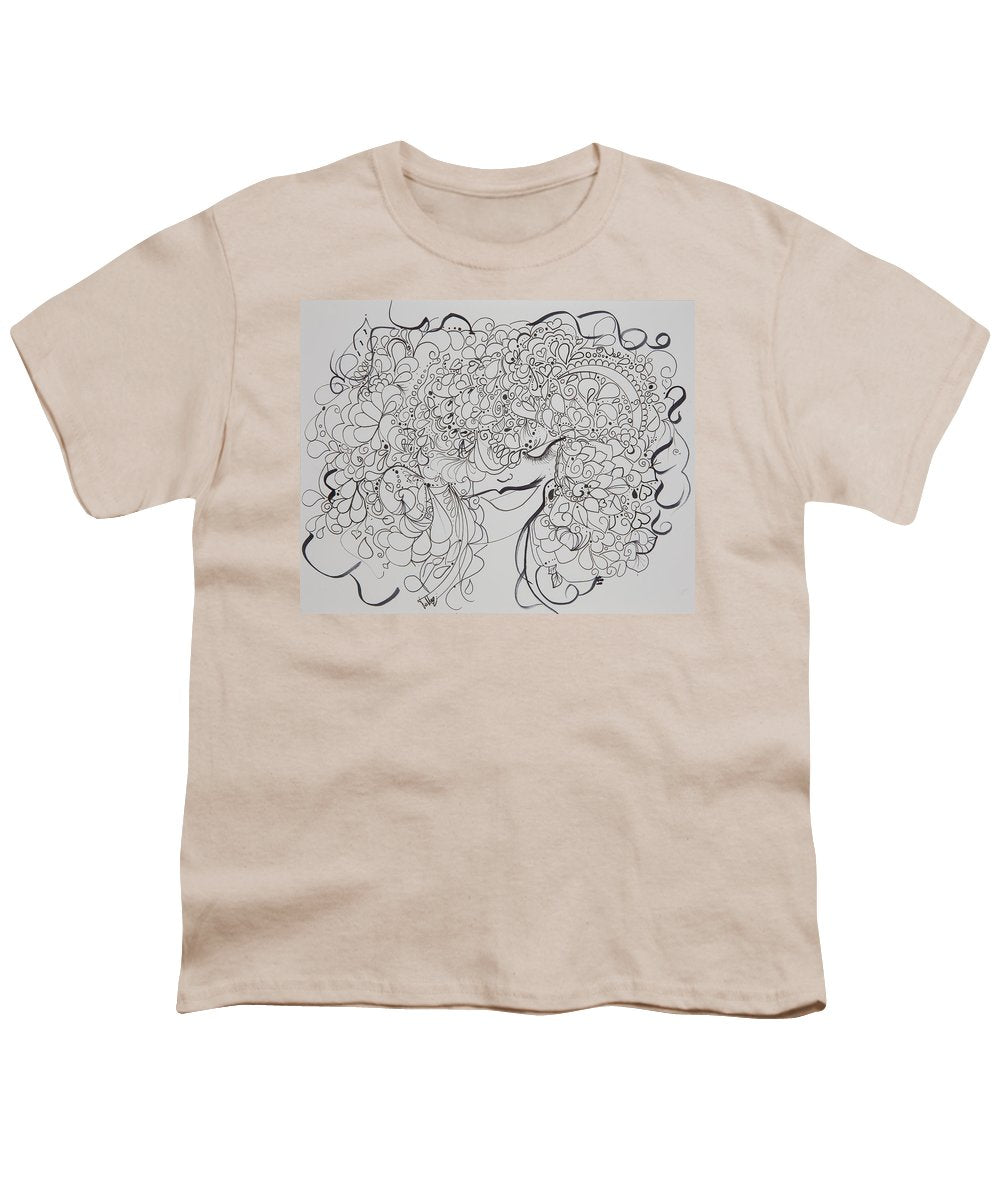 Swirls - Zentangle Collection  - Youth T-Shirt