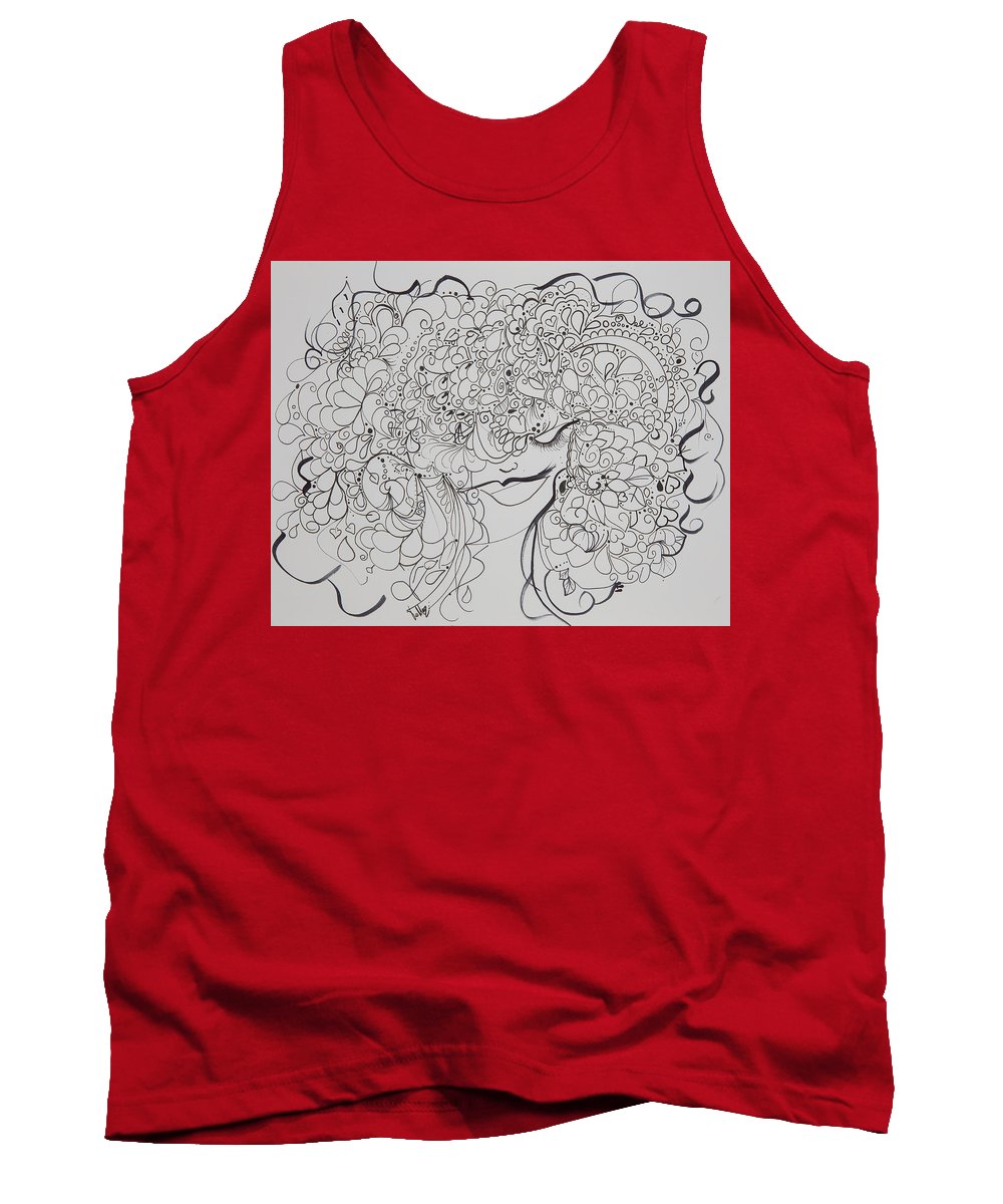 Swirls - Zentangle Collection  - Tank Top