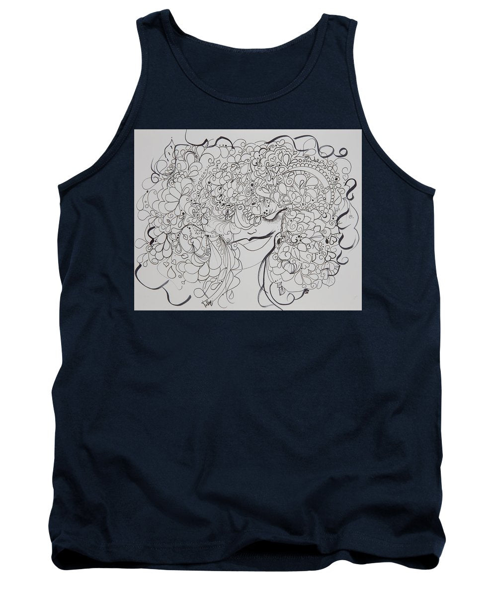 Swirls - Zentangle Collection  - Tank Top