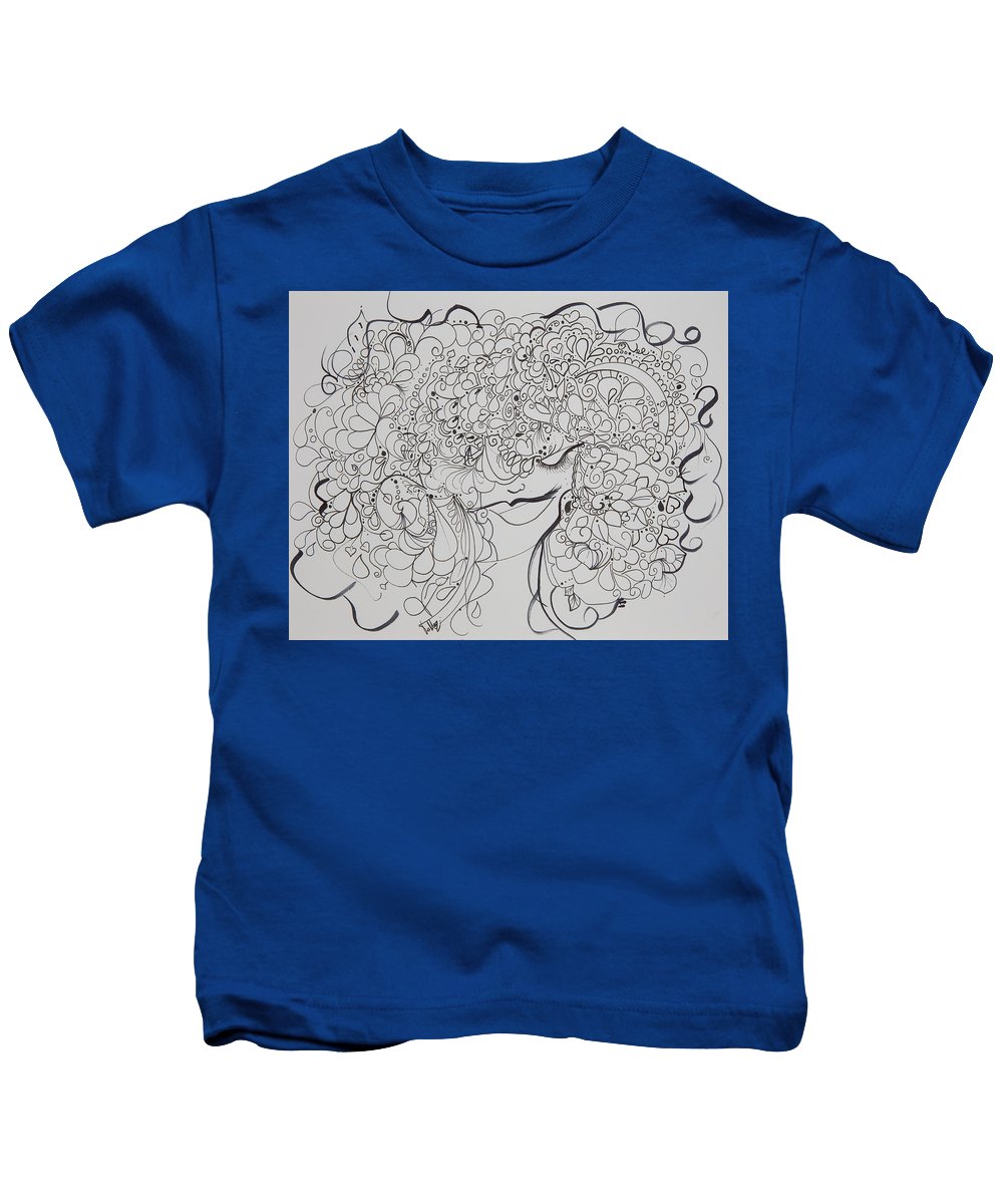 Swirls - Zentangle Collection  - Kids T-Shirt