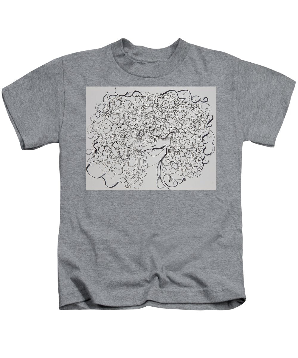 Swirls - Zentangle Collection  - Kids T-Shirt