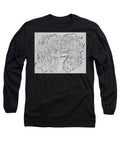 Swirls - Zentangle Collection  - Long Sleeve T-Shirt