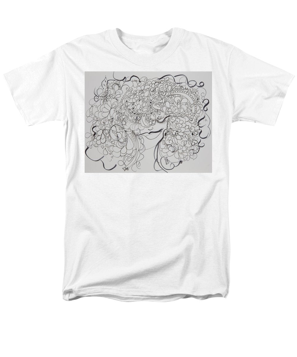 Swirls - Zentangle Collection  - Men's T-Shirt  (Regular Fit)