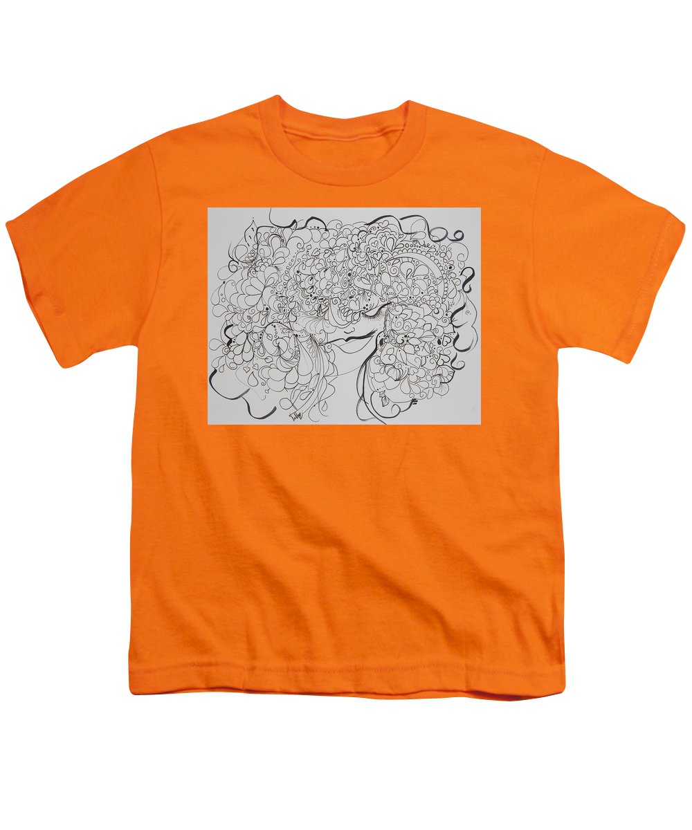 Swirls - Zentangle Collection  - Youth T-Shirt