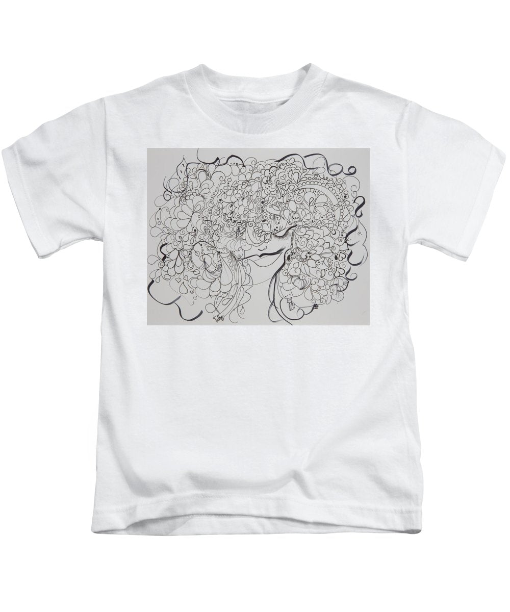 Swirls - Zentangle Collection  - Kids T-Shirt