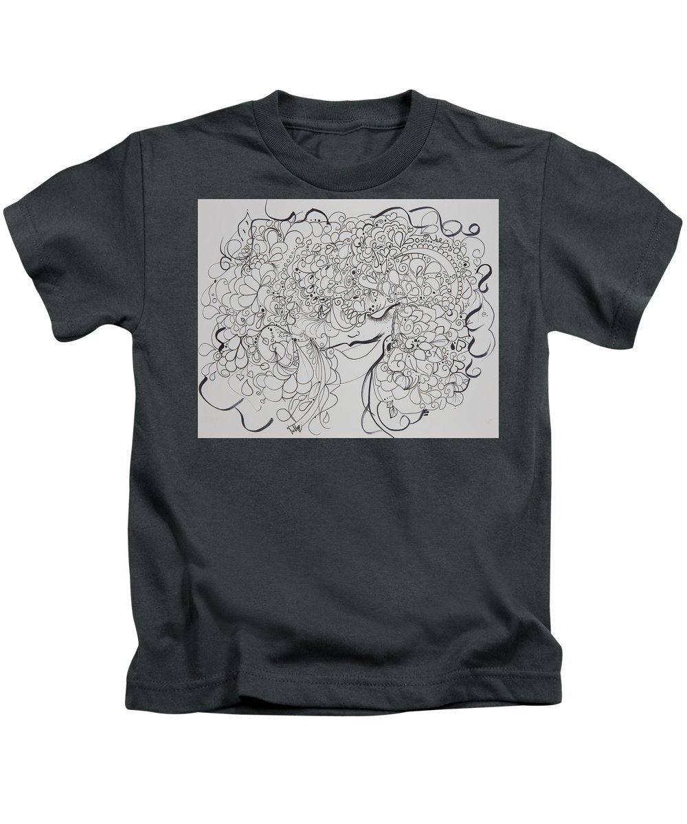 Swirls - Zentangle Collection  - Kids T-Shirt