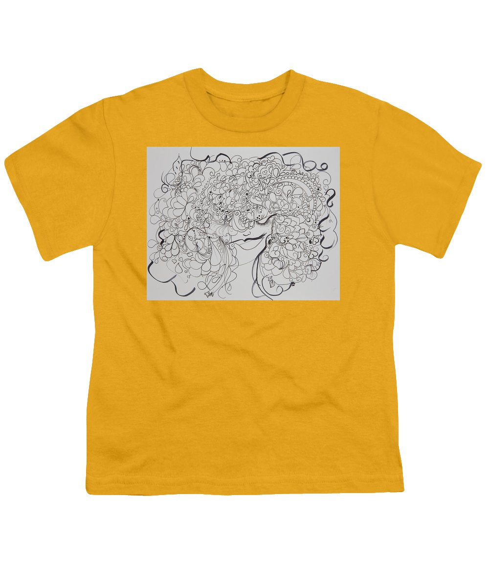 Swirls - Zentangle Collection  - Youth T-Shirt