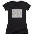 Swirls - Zentangle Collection  - Women's V-Neck