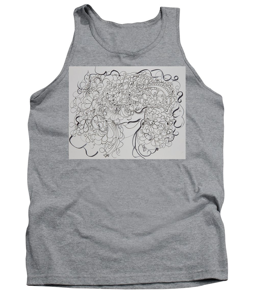 Swirls - Zentangle Collection  - Tank Top