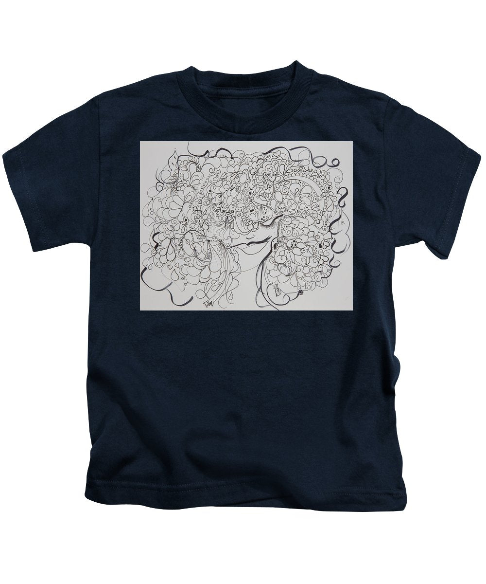 Swirls - Zentangle Collection  - Kids T-Shirt