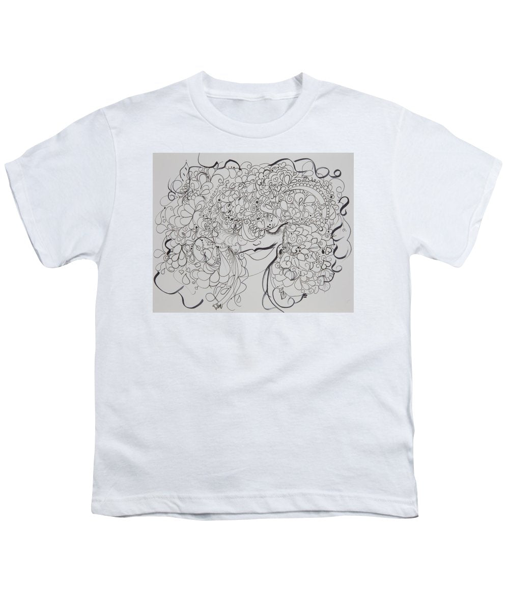 Swirls - Zentangle Collection  - Youth T-Shirt