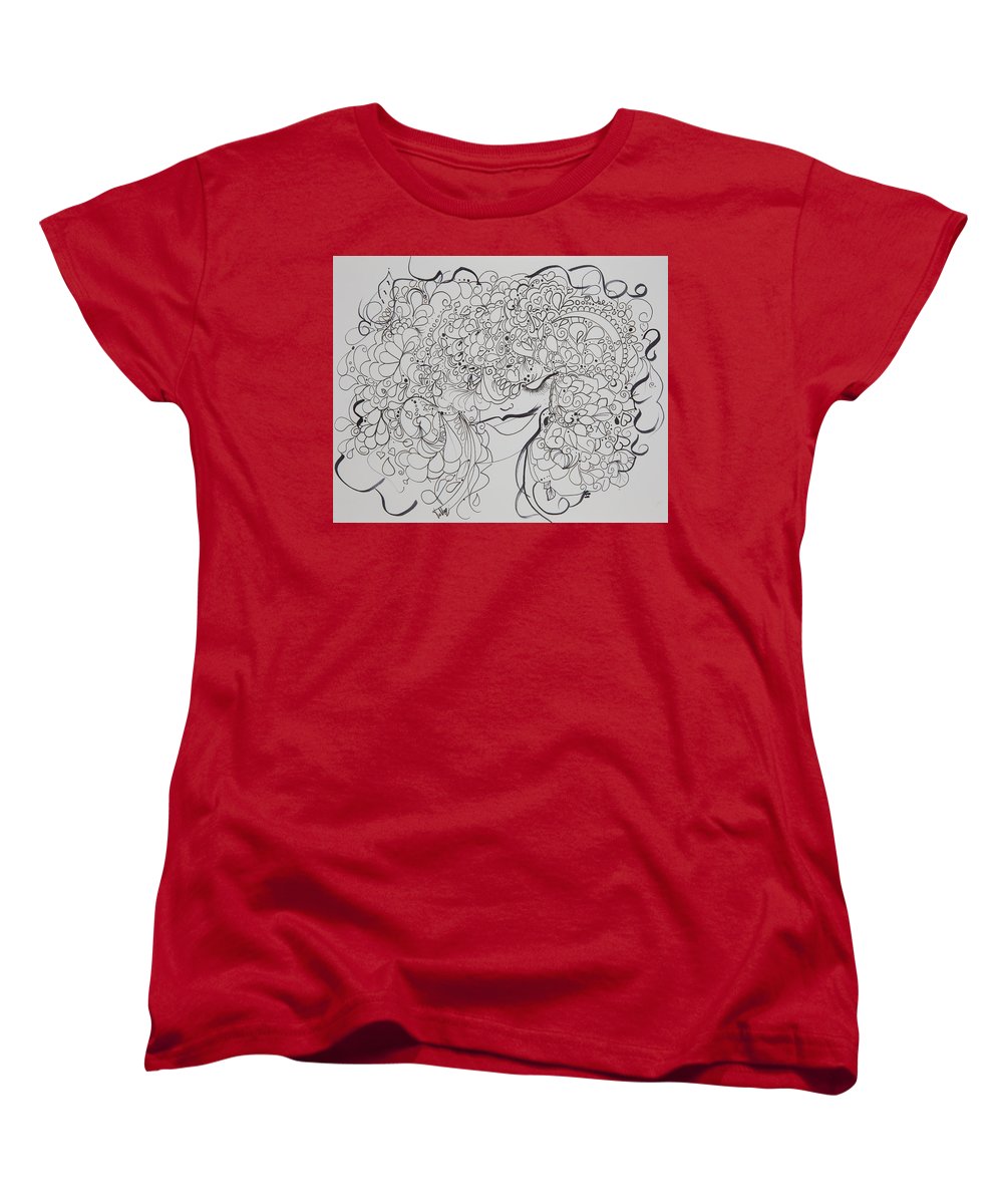 Swirls - Zentangle Collection  - Women's T-Shirt (Standard Fit)