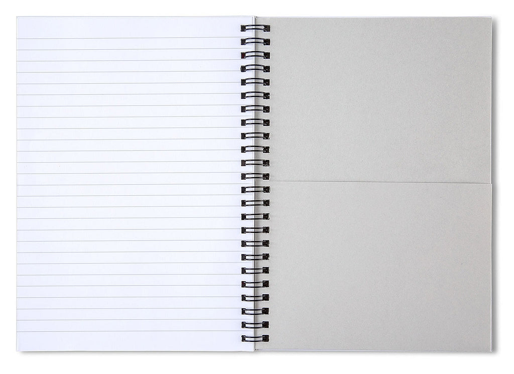 Silver Linings - Corazones Collection  - Spiral Notebook