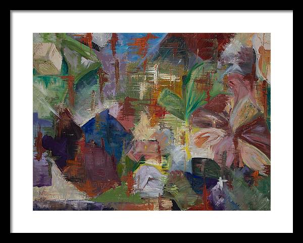 The Brook - Abstract Collection - Framed Print