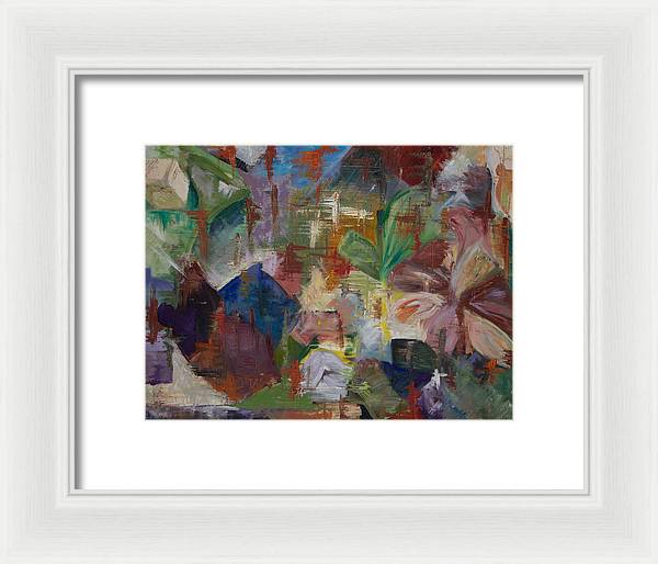 The Brook - Abstract Collection - Framed Print