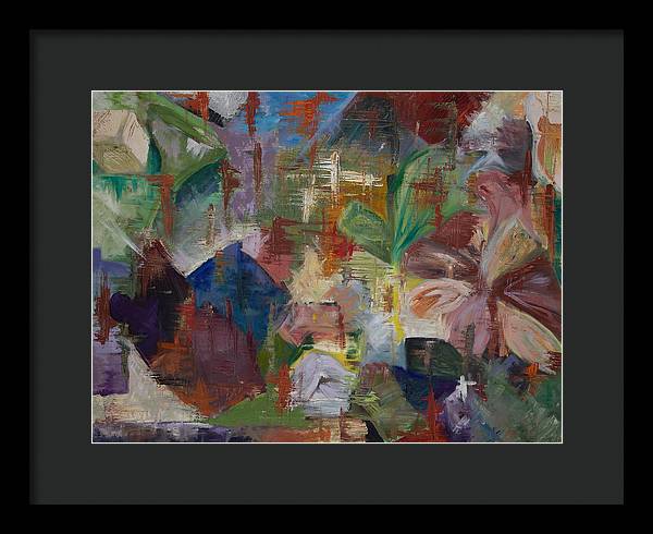 The Brook - Abstract Collection - Framed Print