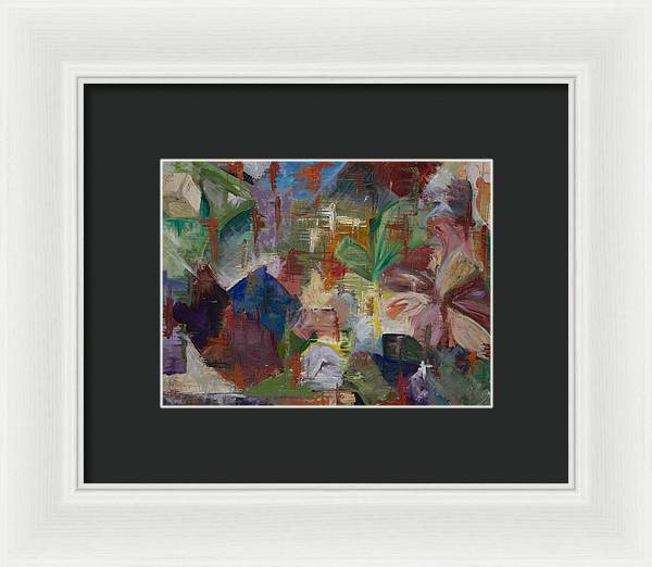 The Brook - Abstract Collection - Framed Print