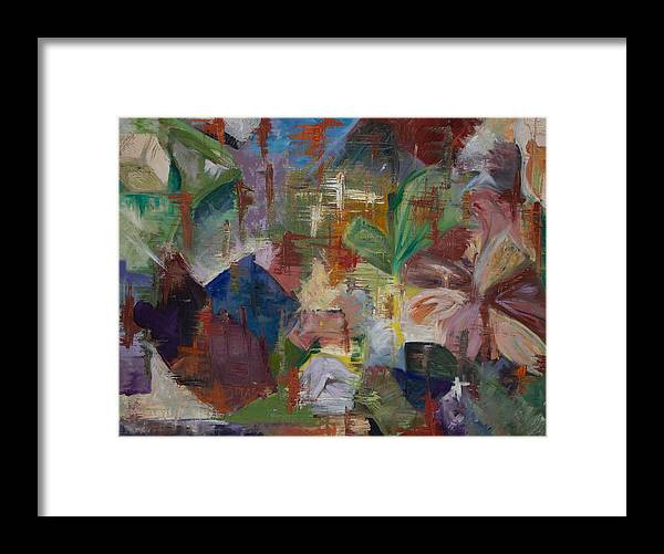 The Brook - Abstract Collection - Framed Print