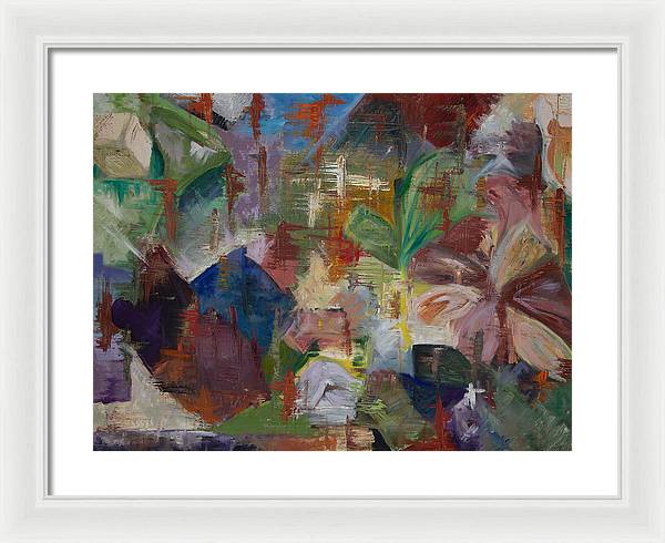 The Brook - Abstract Collection - Framed Print