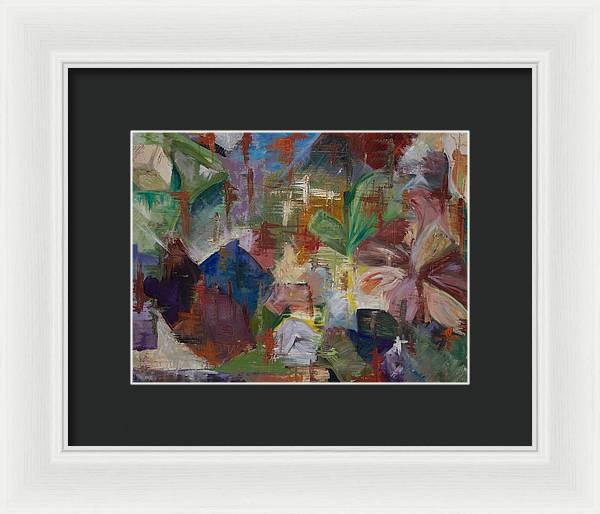 The Brook - Abstract Collection - Framed Print