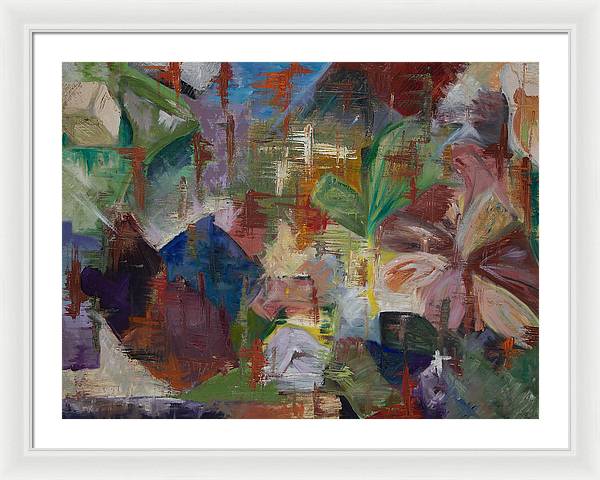 The Brook - Abstract Collection - Framed Print