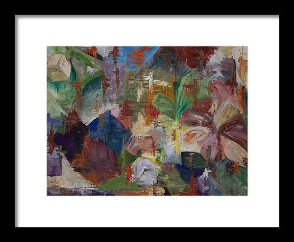 The Brook - Abstract Collection - Framed Print