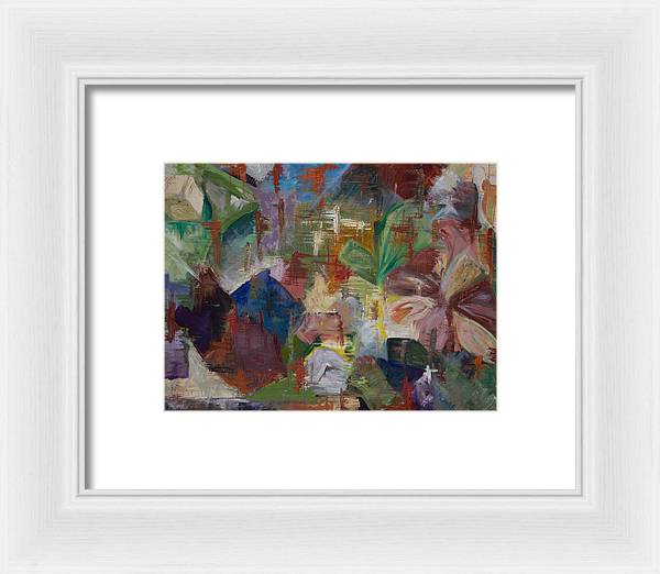 The Brook - Abstract Collection - Framed Print