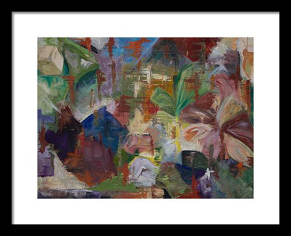 The Brook - Abstract Collection - Framed Print