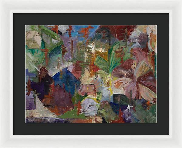 The Brook - Abstract Collection - Framed Print