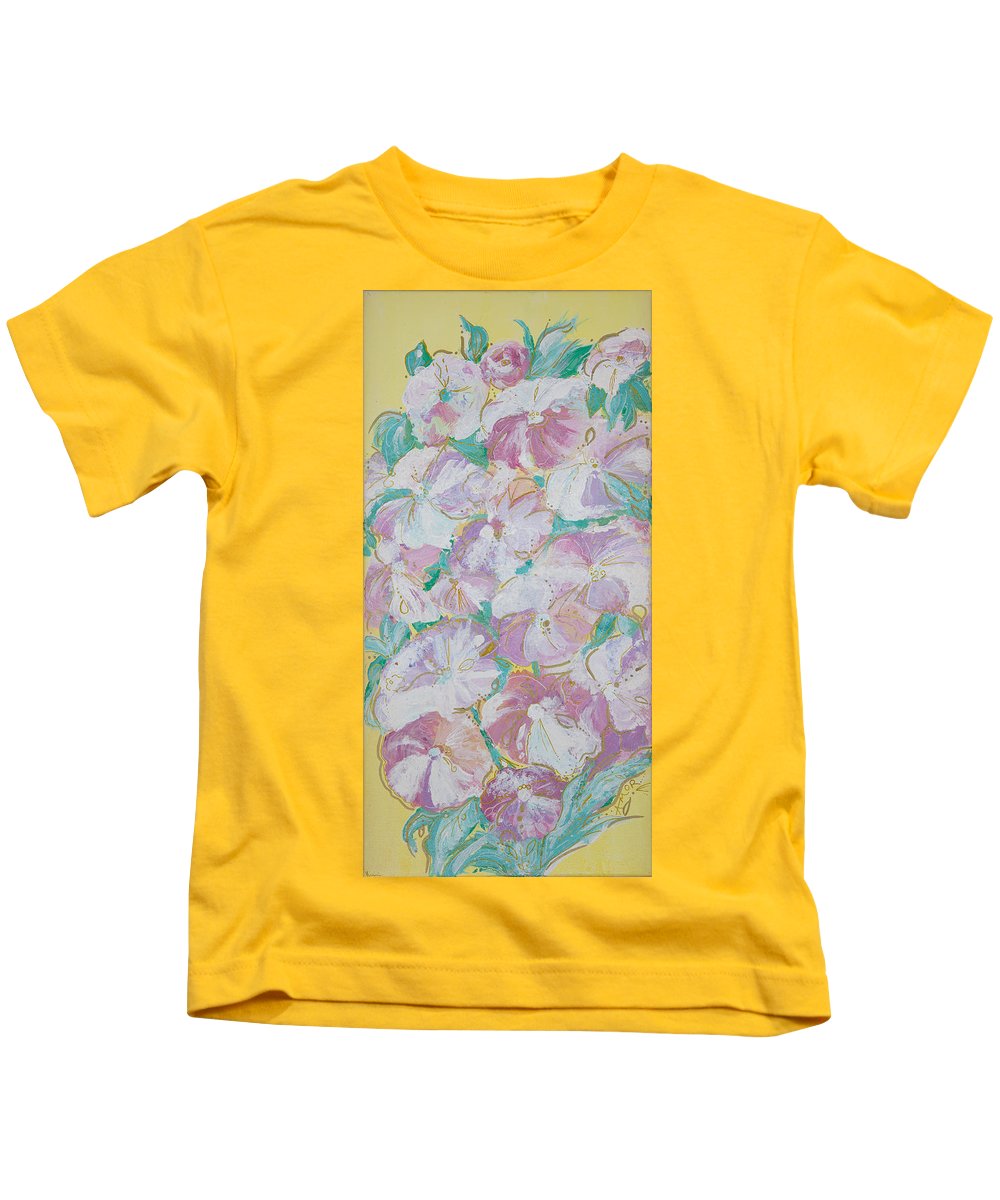 Yellow Bloom - Blooming Collection - Kids T-Shirt